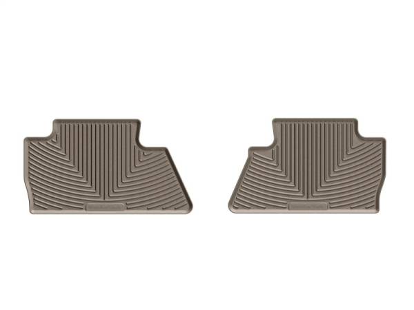 WeatherTech - WeatherTech 14+ Chevrolet Silverado Rear Rubber Mats - Tan | W311TN - Image 1