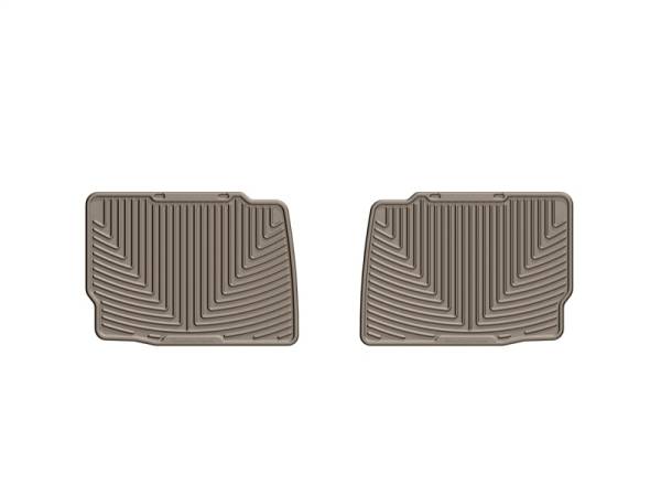 WeatherTech - WeatherTech 13+ Ford Fusion Rear Rubber Mats - Tan | W313TN - Image 1