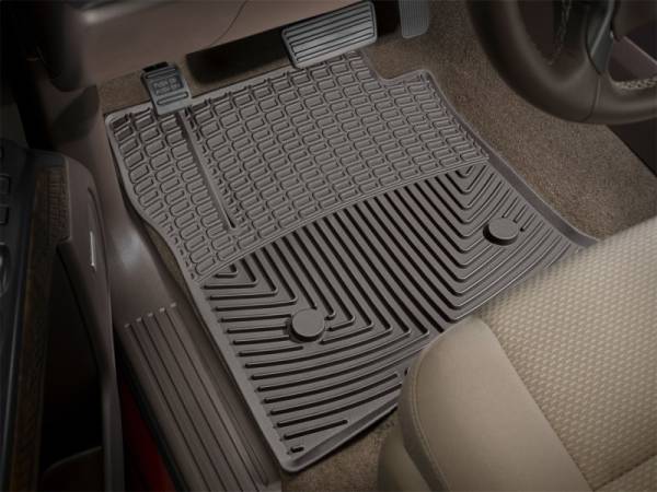 WeatherTech 2014-2016 Jeep Wrangler Front & Rear Rubber Mats - Black | W321CO-W322CO - Image 1