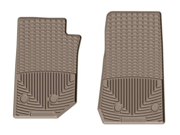 WeatherTech - WeatherTech 14-16 Jeep Wrangler Unlimited Front Rubber Mats - Tan | W321TN - Image 1