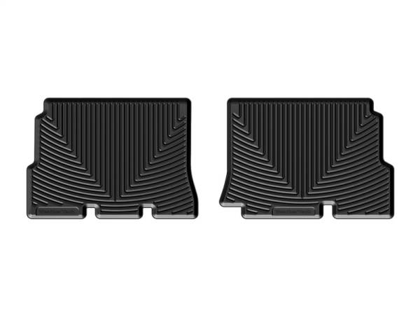 WeatherTech - WeatherTech 2014+ Jeep Wrangler Rear Rubber Mats - Black | W322 - Image 1