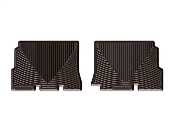 WeatherTech 2014-2016 Jeep Wrangler Rear Rubber Mats - Black | W322CO - Image 1