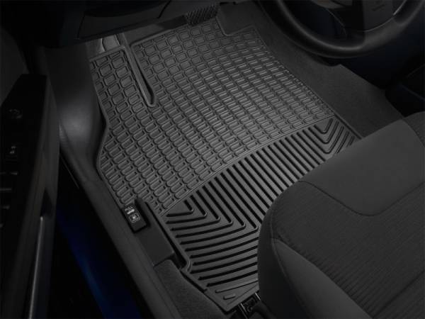 WeatherTech - Floor Mat Set FloorMat WeatherTech 2013+ Jeep Grand Cherokee Front and Rear Rubber Floor Mats - Black | W338-W146 - Image 1