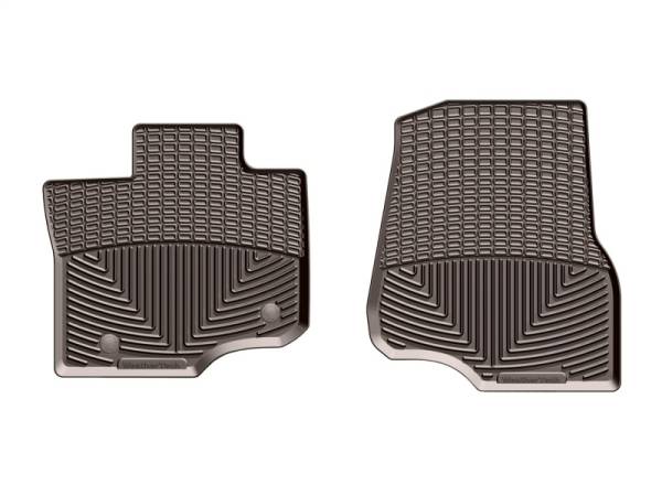 WeatherTech - WeatherTech 2015+ Ford F-150 Front Rubber Mats - Cocoa | W345CO - Image 1