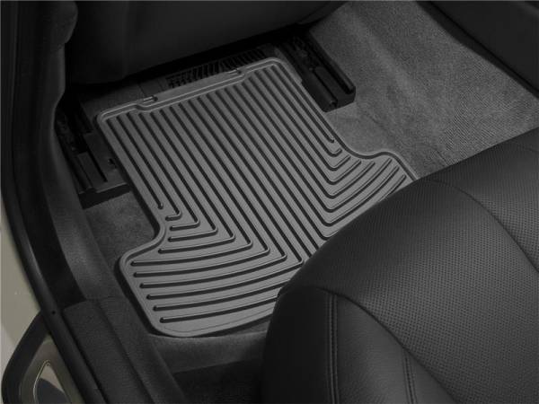 WeatherTech - WeatherTech 2015+ Ford F-150 SuperCrew Rear Rubber Mats - Black | W346 - Image 1