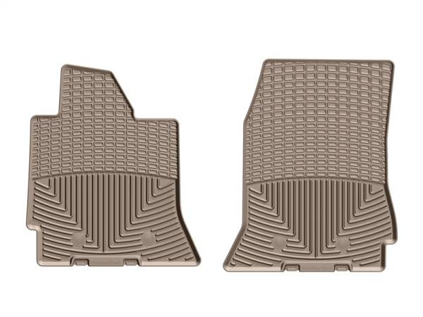WeatherTech - WeatherTech 2014+ Chevrolet Corvette Front Rubber Mats - Tan | W352TN - Image 1