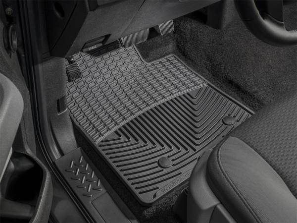 WeatherTech - Floor Mat Set FloorMat WeatherTech 05-10 Acura RL Front and Rear Rubber Mats - Black | W36-W50 - Image 1