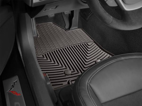 WeatherTech - WT Rubber Mats - Front - Cocoa | W377CO-W136CO - Image 1