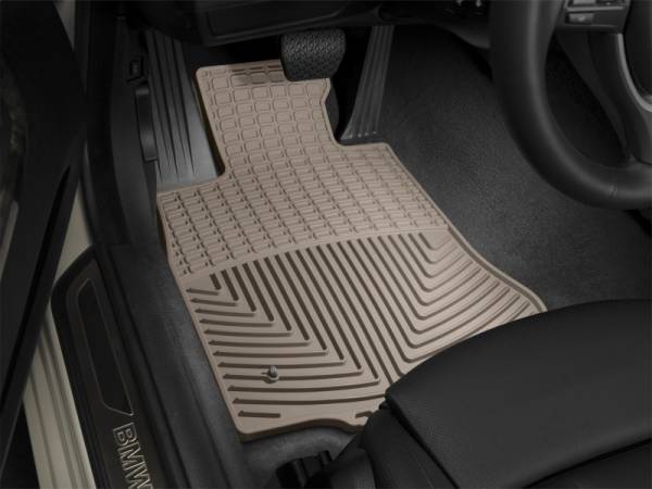 WeatherTech - WT Rubber Mats - Front - Tan | W377TN-W136TN - Image 1