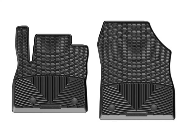 WeatherTech - WeatherTech 2016+ Chevrolet Cruze Front Rubber Mats - Black | W386 - Image 1