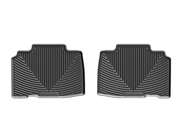 WeatherTech - WeatherTech 2015+ Ford Edge Rear Rubber Mats - Black | W396 - Image 1