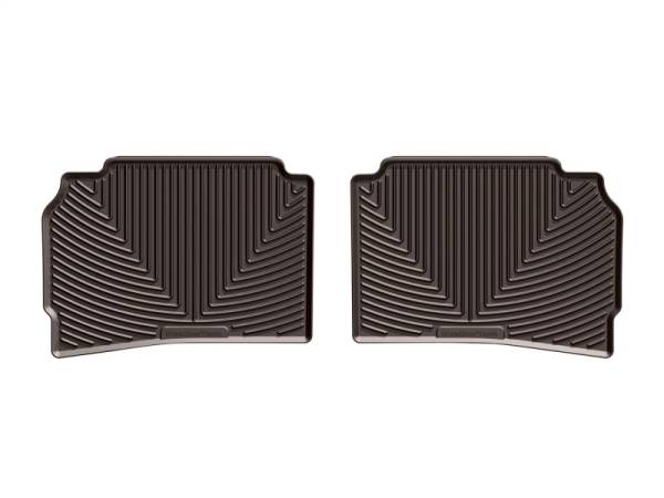 WeatherTech - WeatherTech 2016+ Chevrolet Malibu Rear Rubber Mats - Cocoa | W398CO - Image 1
