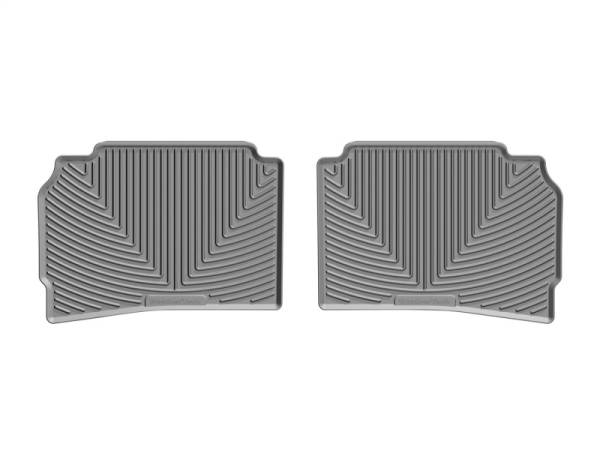 WeatherTech - WeatherTech 2016+ Chevrolet Malibu Rear Rubber Mats - Grey | W398GR - Image 1