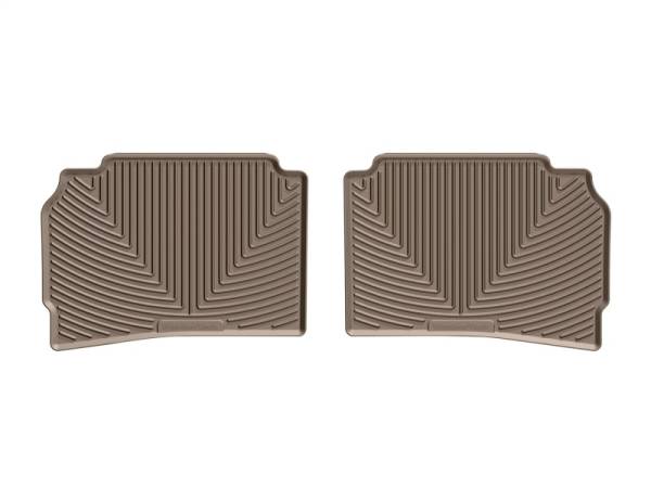 WeatherTech - WeatherTech 2016+ Chevrolet Malibu Rear Rubber Mats - Tan | W398TN - Image 1