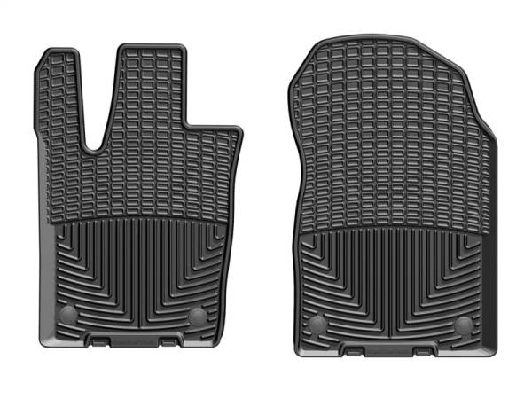 WeatherTech - WeatherTech 2016+ Jeep Grand Cherokee / Dodge Durango Front Rubber Mats - Black | W399 - Image 1