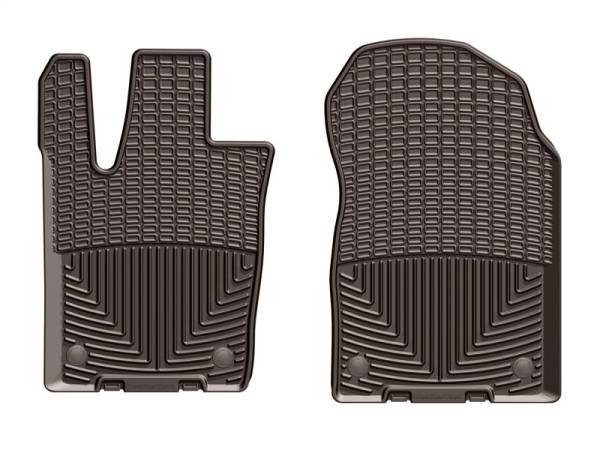 WeatherTech - WeatherTech 2016+ Jeep Grand Cherokee / Dodge Durango Front Rubber Mats - Cocoa | W399CO - Image 1
