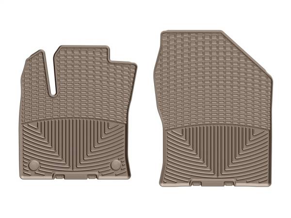WeatherTech - WeatherTech 2016+ Toyota Prius Front Rubber Mats - Tan | W400TN - Image 1