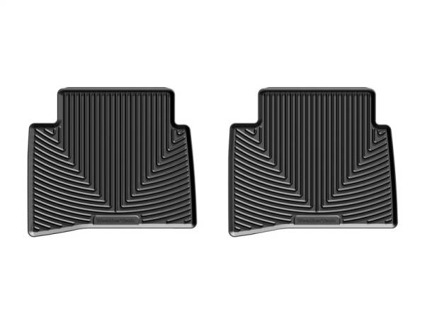 WeatherTech - WeatherTech 2016+ Toyota Prius Rear Rubber Mats - Black | W401 - Image 1