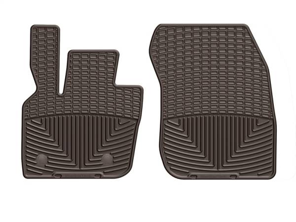 WeatherTech - WeatherTech 2017+ Ford Fusion Front Rubber Mats - Cocoa | W404CO - Image 1