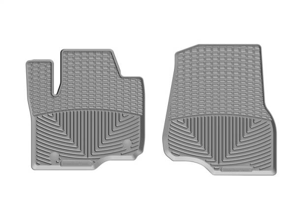 WeatherTech - WeatherTech 2017+ Ford F-250/F-350/F-450/F550 (Crew Cab & SuperCab) Front Rubber Mats - Grey | W408GR - Image 1