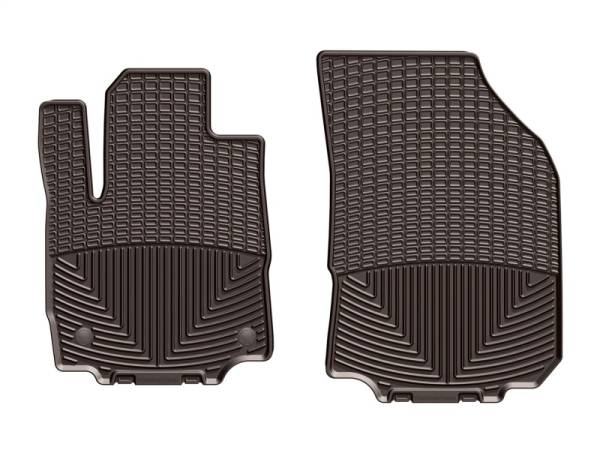 WeatherTech - WeatherTech 2018+ Chevrolet Equinox Front Rubber Mats - Cocoa | W424CO - Image 1