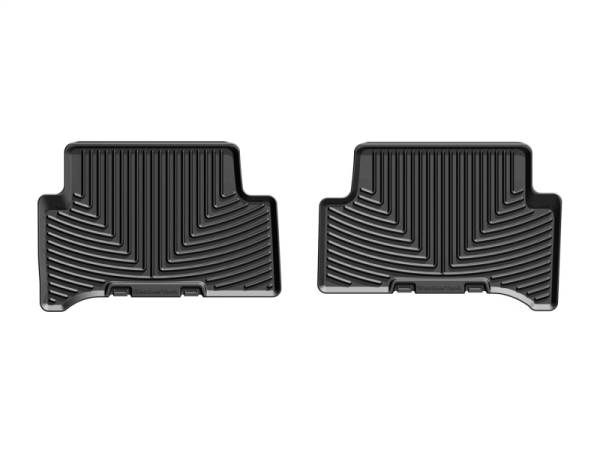 WeatherTech - WeatherTech 2015+ GM Colorado/Canyon Extended/Crew Cab Rear Rubber Mats - Black | W428 - Image 1