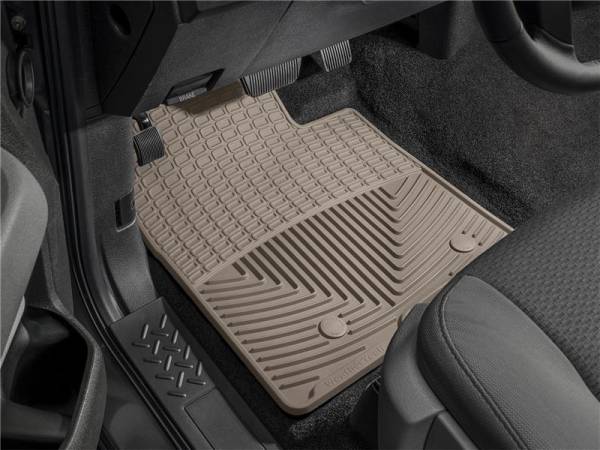 WeatherTech - Floor Mat Set FloorMat WeatherTech 03-11 Volvo XC90 Front and Rear Rubber Mats - Tan | W43TN-W170TN - Image 1