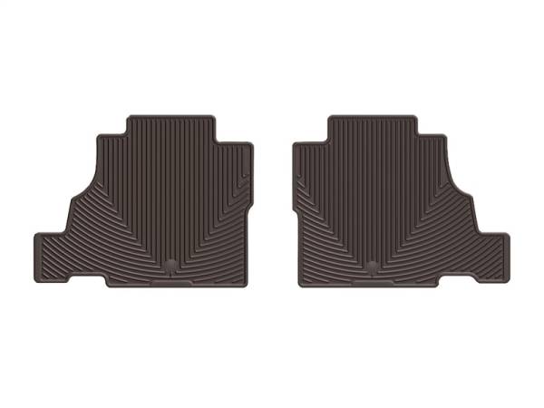 WeatherTech - WeatherTech 2018+ Lincoln Navigator / Navigator L Rear Rubber Mats - Cocoa | W478CO - Image 1