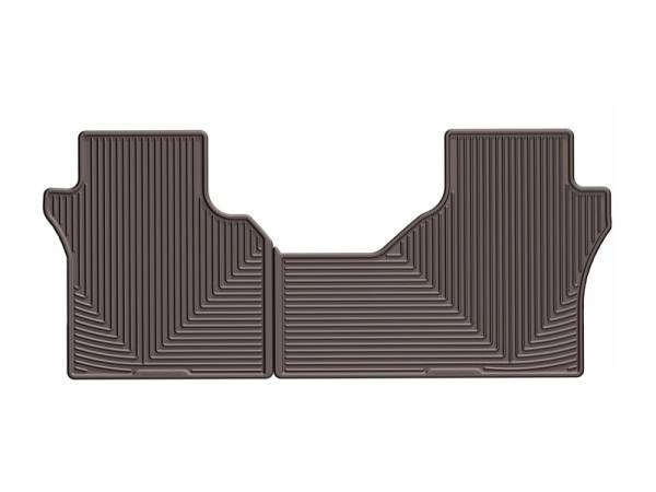 WeatherTech - WeatherTech 2019+ Chevrolet Silverado 1500 Rear Rubber Mats - Cocoa | W490CO - Image 1