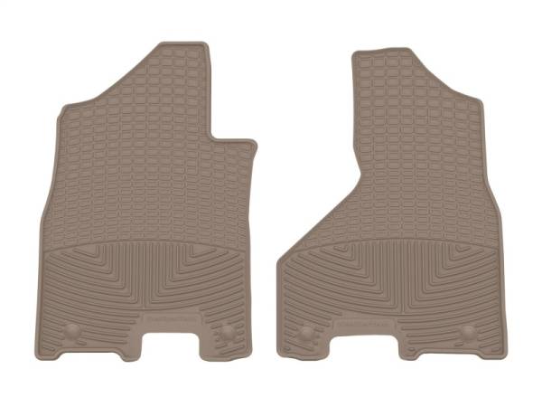 WeatherTech - WeatherTech 2019+ Dodge Ram Truck 2500/3500 Front Rubber Mats - Tan | W516TN - Image 1