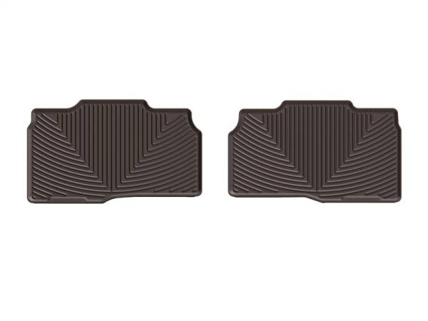 WeatherTech - WeatherTech 2020+ Ford Explorer Rear Rubber Mats - Cocoa | W527CO - Image 1