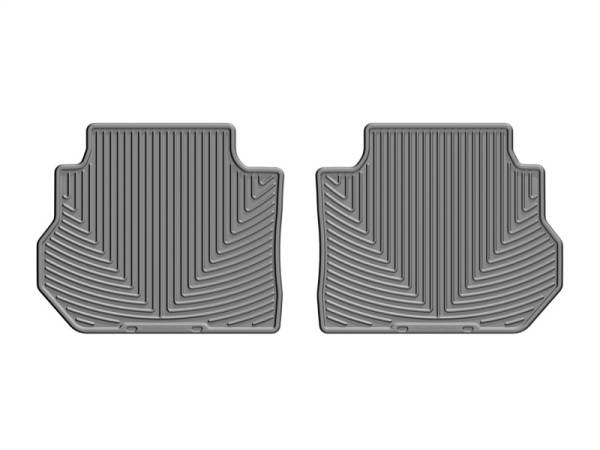 WeatherTech - WeatherTech 17+ GMC Acadia / Acadia Denali Rear Rubber Mats - Grey | W535GR - Image 1