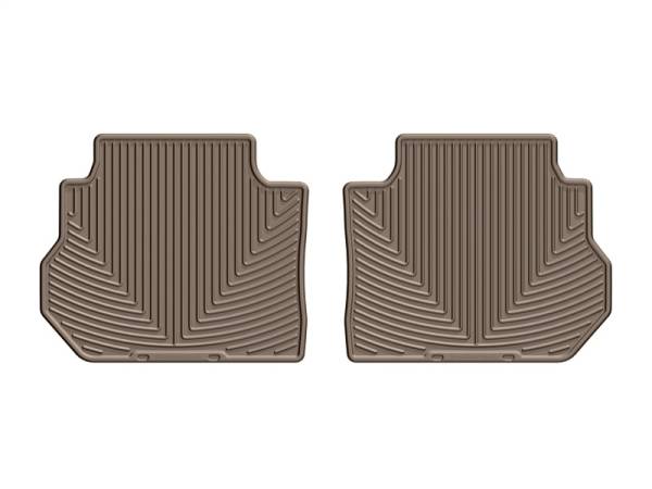 WeatherTech - WeatherTech 17+ GMC Acadia / Acadia Denali Rear Rubber Mats - Tan | W535TN - Image 1