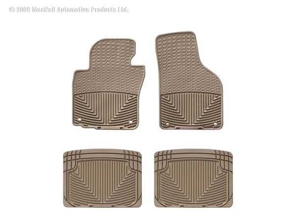 WeatherTech - Floor Mat Set FloorMat WeatherTech 06-10 Volkswagen Passat Front and Rear Rubber Mats - Tan | W53TN-W20TN - Image 1