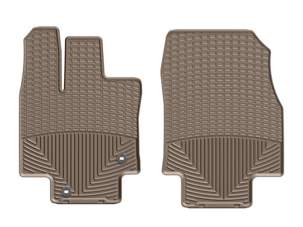 WeatherTech 2020-2022 Toyota Highlander Front Rubber Mats - Tan | W540TN - Image 1