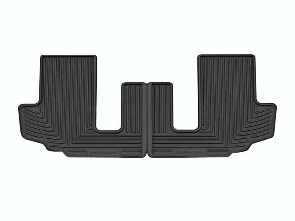 WeatherTech 2020+ Toyota Highlander Rear Rubber Mats - Black | W542 - Image 1