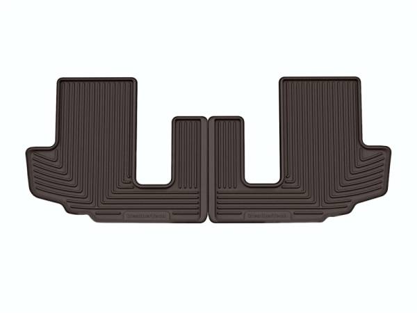 WeatherTech 2020+ Toyota Highlander Rear Rubber Mats - Cocoa | W542CO - Image 1