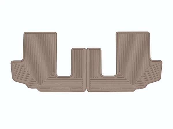 WeatherTech 2020+ Toyota Highlander Rear Rubber Mats - Tan | W542TN - Image 1