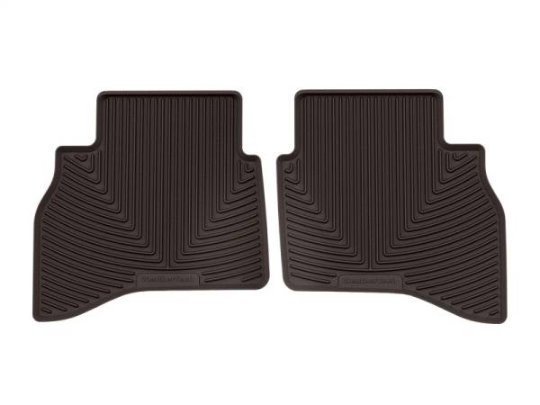 WeatherTech - WeatherTech 2021+ Chevrolet TrailBlazer Rear Rubber Mats - Cocoa | W558CO - Image 1