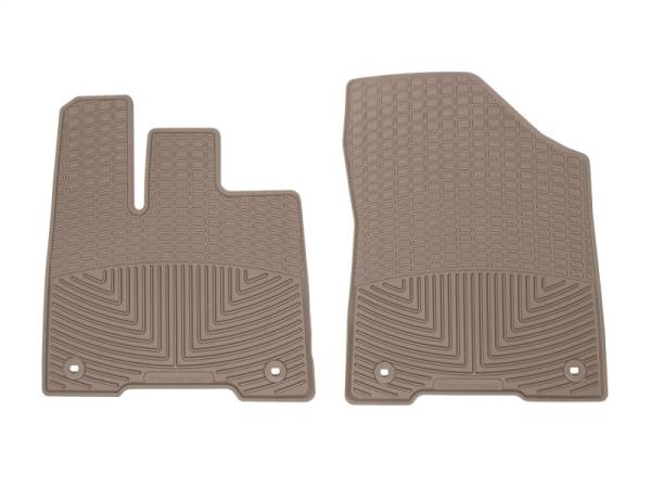WeatherTech - WeatherTech 2021+ Toyota Sienna Front Rubber Mats - Tan | W580TN - Image 1