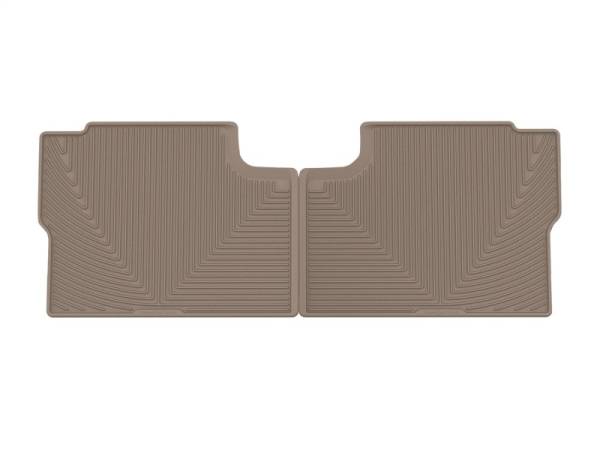WeatherTech - WeatherTech 2021+ Ford F-150 SuperCrew/Raptor Rear Rubber Mats - Tan | W586TN - Image 1