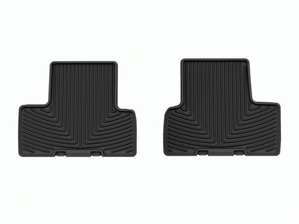 WeatherTech - WeatherTech 21-22 Ford Bronco 2dr. Rear Rubber Mats - Black | W599 - Image 1