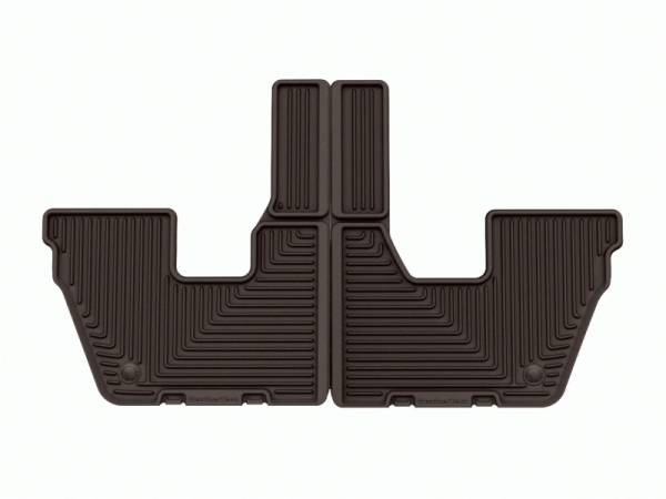 WeatherTech - WeatherTech 21-23 Jeep Grand Cherokee L (6 Passenger Seating) Rear All-Weather Floor Mats - Cocoa | W616CO - Image 1