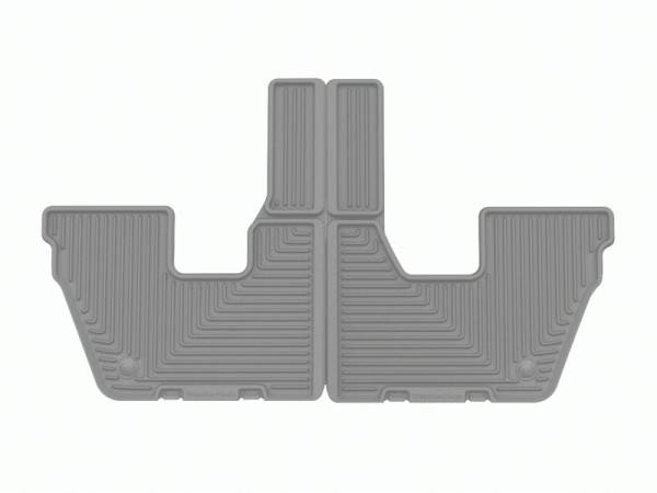 WeatherTech - WeatherTech 21-23 Jeep Grand Cherokee L (6 Passenger Seating) Rear All-Weather Floor Mats - Grey | W616GR - Image 1