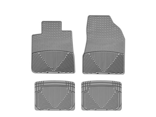 WeatherTech - Floor Mat Set FloorMat WeatherTech 07-09 Saturn Outlook Front and Rear Rubber Mats - Grey | W68GR-W20GR - Image 1