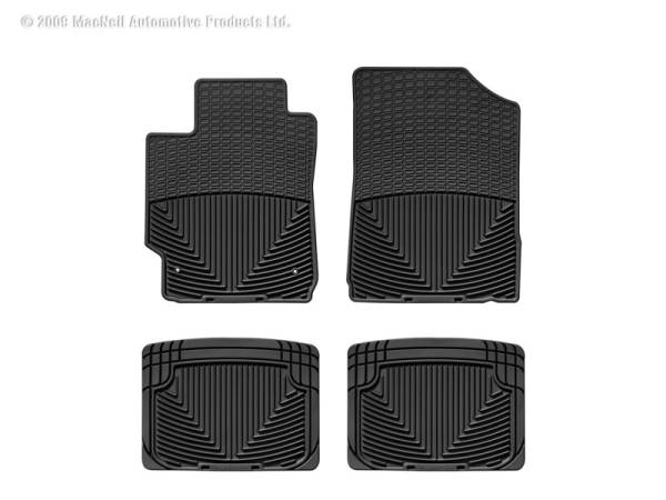 WeatherTech - Floor Mat Set FloorMat WeatherTech 03-08 Mazda Mazda 6 Front and Rear Rubber Mats - Black | W71-W20 - Image 1