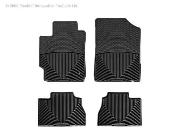 WeatherTech - Floor Mat Set FloorMat WeatherTech 09-11 Mazda Mazda 6 Front and Rear Rubber Mats - Black | W71-W70 - Image 1