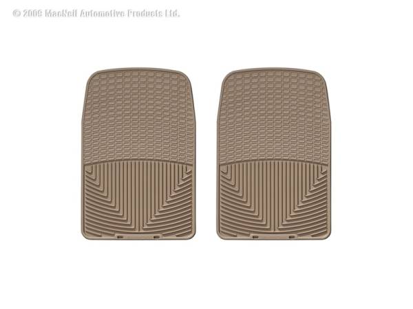 WeatherTech - WeatherTech 98 Lincoln Navigator Front Rubber Mats - Tan | W9TN - Image 1