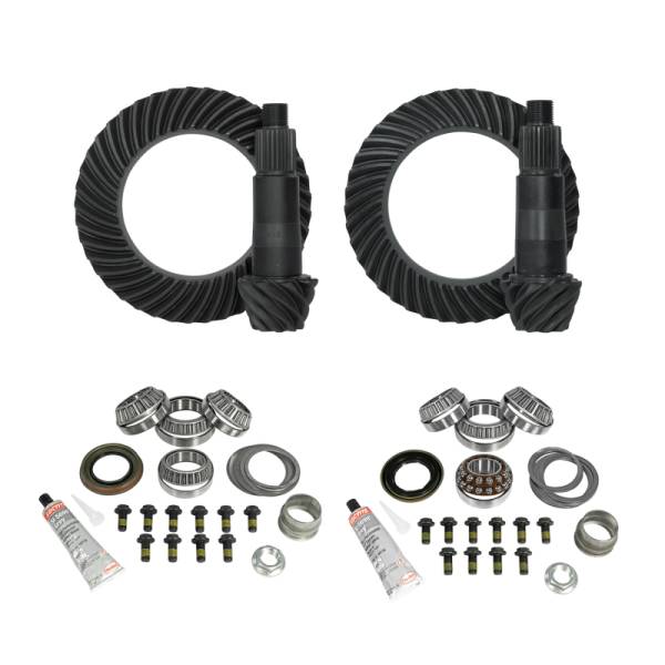 Yukon Gear & Axle - Yukon Gear & Install Kit Package for Jeep Rubicon JL/JT w/D44 Front & Rear in a 4.56 Ratio | YGK067 - Image 1