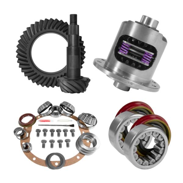 Yukon Gear & Axle - Yukon 8.6in GM 3.42 Rear Ring & Pinion Install Kit 30 Spline Positraction Axle Bearings and Seals | YGK2016 - Image 1